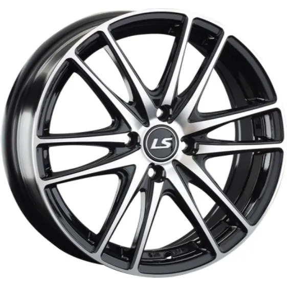 Диски LS 362 7x17 5*108 ET50 DIA63.3 BKF Литой