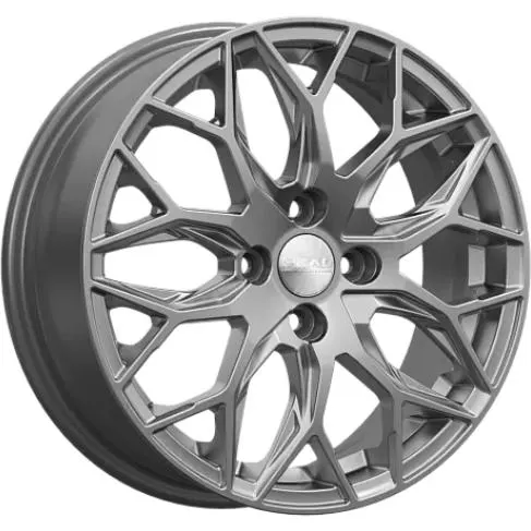 Диски  Скад Фабиан 6x16 4*100 ET37 DIA60.1 Графит Литой купить 