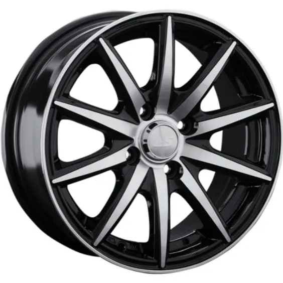 Диски LS 221 6.5x15 4*100 ET45 DIA73.1 BKF Литой