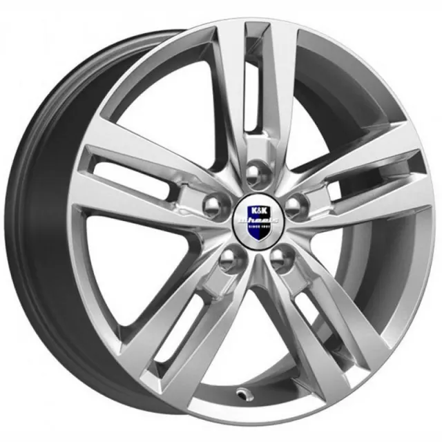 Диски K&K Rassvet 6.5x16 5*100 ET48 DIA56.1 Сильвер Литой