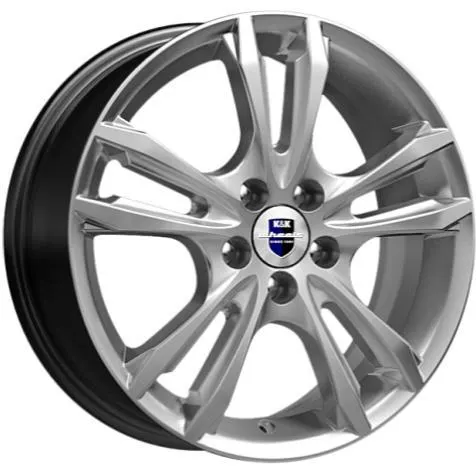 K&K Samara 6x16 4*100 ET40 DIA67.1 Сильвер Литой