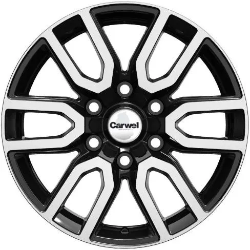 Диски Carwel Барал 8x17 6*139.7 ET25 DIA106.1 ABT Литой