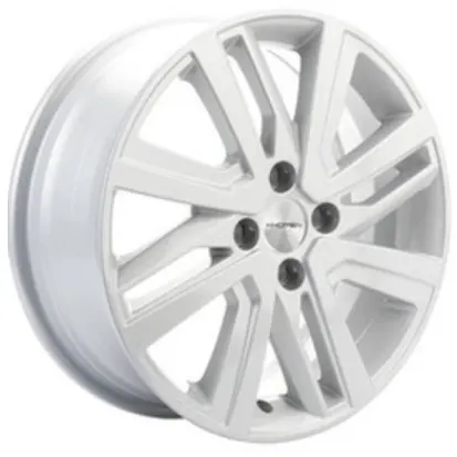 Диски  Khomen KHW 1609 6x16 4*100 ET41 DIA60.1 F-Silver Литой купить 
