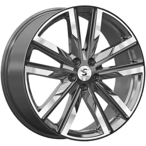 Диски  K&K KP014 8x20 5*112 ET41 DIA57.1 Алмаз графит Литой купить 