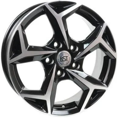 Диски  RST R066 6.5x16 5*114.3 ET46 DIA67.1 BKFP Литой купить 