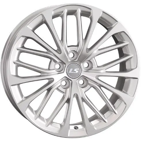 LS 1306 8x18 5*114.3 ET50 DIA60.1 Silver Литой