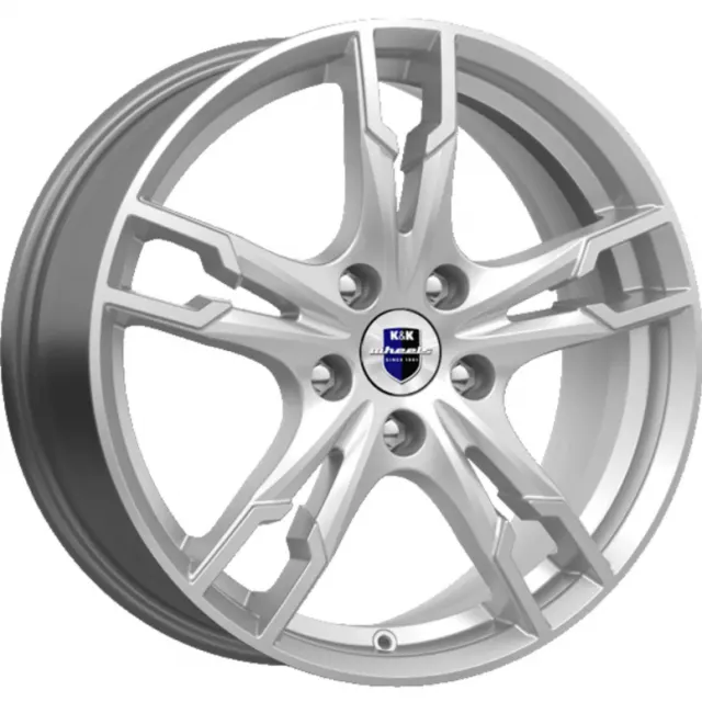 Диски K&K Солар 7x17 5*105 ET40 DIA56.6 Сильвер Литой
