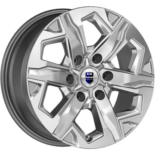 Диски K&K Тейт 7.5x17 6*139.7 ET30 DIA106.1 Дарк платинум Литой