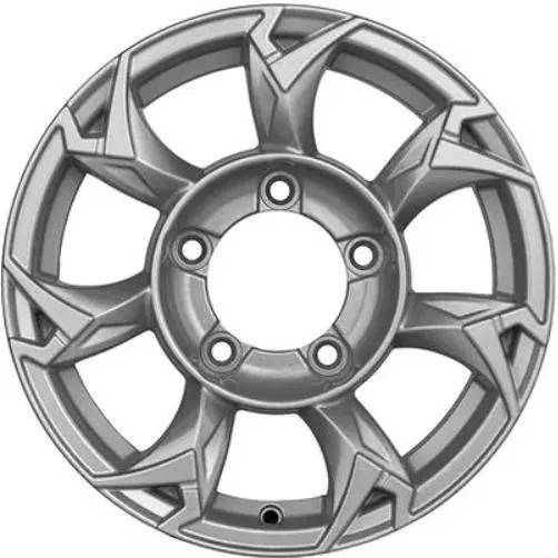 Диски Khomen KHW 1505 5.5x15 5*139.7 ET5 DIA98.5 F-Silver Литой