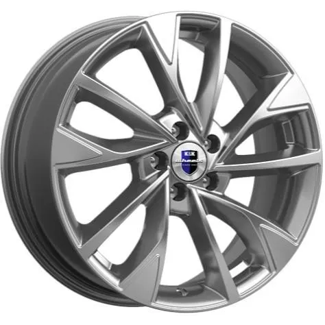 Диски K&K Роквуд 7x17 5*115 ET40 DIA70.1 Дарк платинум Литой