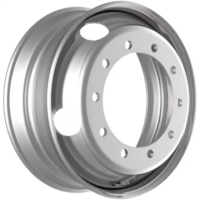 Диски Accuride 10/335/281/154.4 7.5x22.5 10*335 ET152.5 DIA281 Silver Штампованный