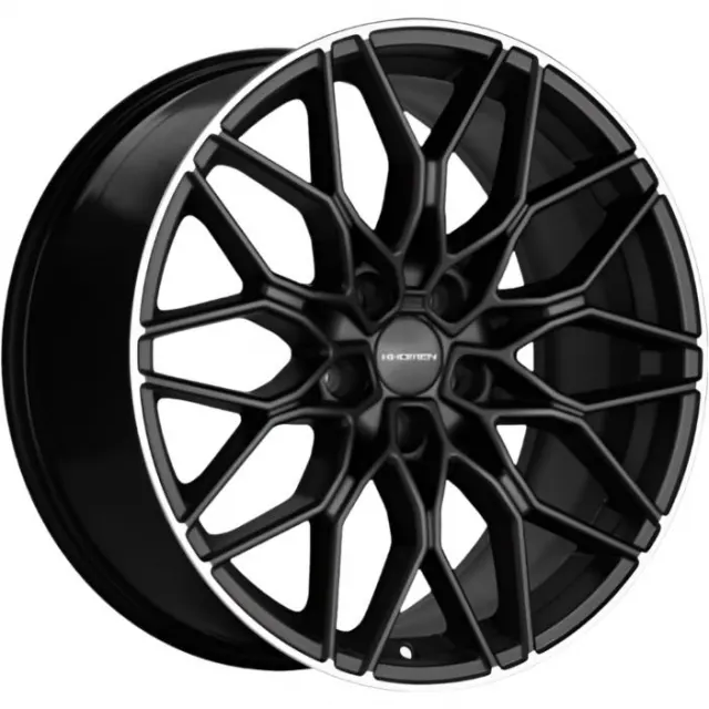 Диски Khomen KHW 1902 8.5x19 5*114.3 ET30 DIA67.1 Black Matt MR Литой