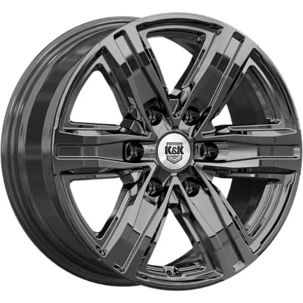 Диски K&K R8 7.5x17 6*139.7 ET42 DIA100.1 Кварц Литой