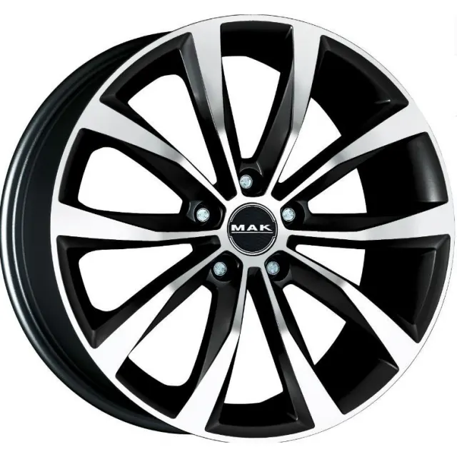 Диски MAK Wolf 6.5x16 5*112 ET50 DIA57.1 Ice Black Литой