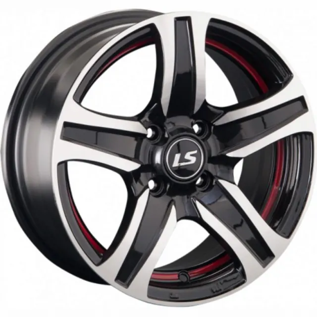 Диски LS 145 6.5x15 4*98 ET32 DIA58.6 BKFRL Литой
