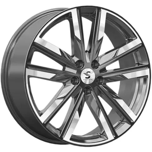 Диски  K&K КР014 8x20 5*112 ET34 DIA57.1 Diamond gloss graphite Литой купить 
