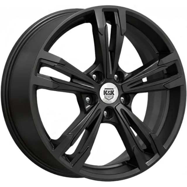 Диски K&K Karrera Light 7x18 5*114.3 ET45 DIA67.1 Черный Матовый Литой
