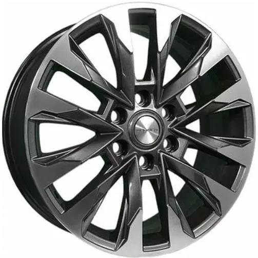 Диски Khomen KHW 2010 8x20 6*139.7 ET36 DIA100.1 Gray-FP Литой
