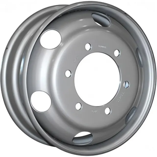 Диски Asterro 1904 6.75x19.5 6*222.25 ET133 DIA164 Silver Штампованный