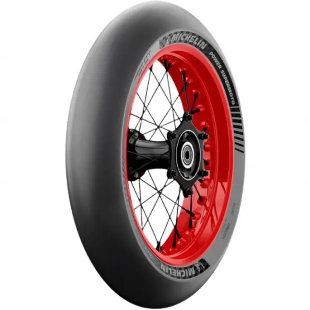 Летние мотошины Michelin Power Supermoto Medium 120/80 R16 -- Передняя Трек