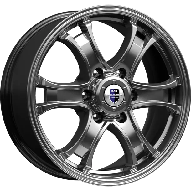 Диски K&K Балеар 7.5x18 6*139.7 ET30 DIA106.1 Дарк платинум Литой