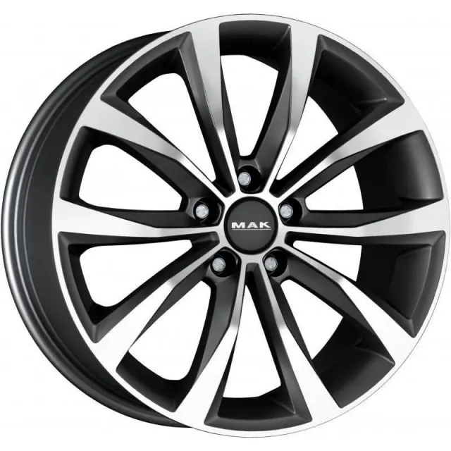 Диски MAK Wolf 7x17 5*98 ET41 DIA58.1 Gunmetal Mirror Face Литой