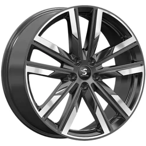 Диски  K&K КР014 8x20 5*108 ET46 DIA63.3 Diamond black gris Литой купить 