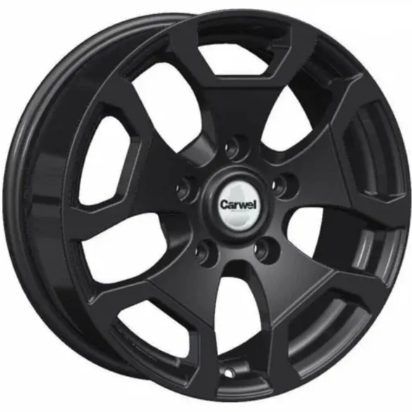 Диски Carwel Нива-17 6.5x17 5*139.7 ET35 DIA98.5 BL Литой