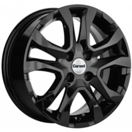 Диски  Carwel Тобол 6x15 4*100 ET45 DIA56.6 BL Литой купить 