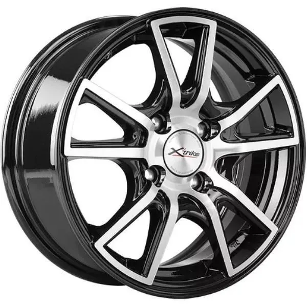 Диски X'trike X-104 6x14 4*114.3 ET38 DIA67.1 BKF Литой