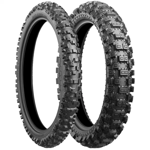 Летние мотошины Bridgestone Battlecross X40 NHS 110/90 R19 62M Задняя Кросс