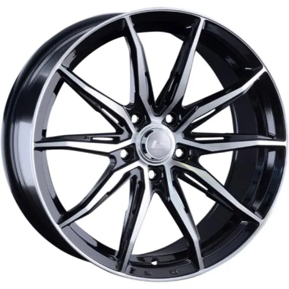 Диски LS 1055 7x16 4*108 ET32 DIA65.1 BKF Литой