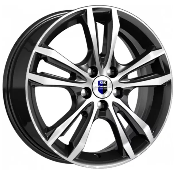 Диски K&K Samara 6x16 5*114.3 ET50 DIA67.1 Алмаз черный Литой
