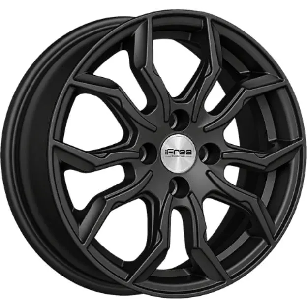 Диски iFree Бохо 6x15 4*100 ET42 DIA54.1 Блэк мэт Литой