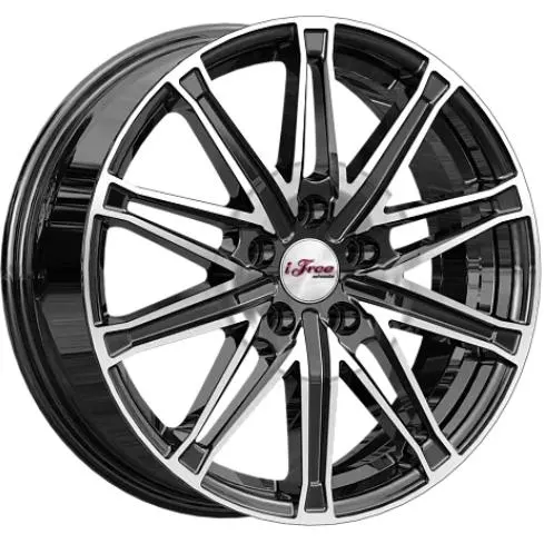 Диски  iFree Виар 6.5x17 5*108 ET45 DIA63.3 Блэк Джек Литой купить 