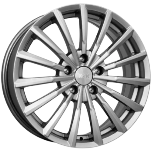 Диски  K&K Акцент 5.5x14 4*100 ET39 DIA56.6 Блэк платинум Литой купить 