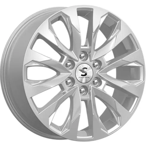 Диски Скад КР007 8x20 6*139.7 ET38 DIA67.1 Elite silver Литой