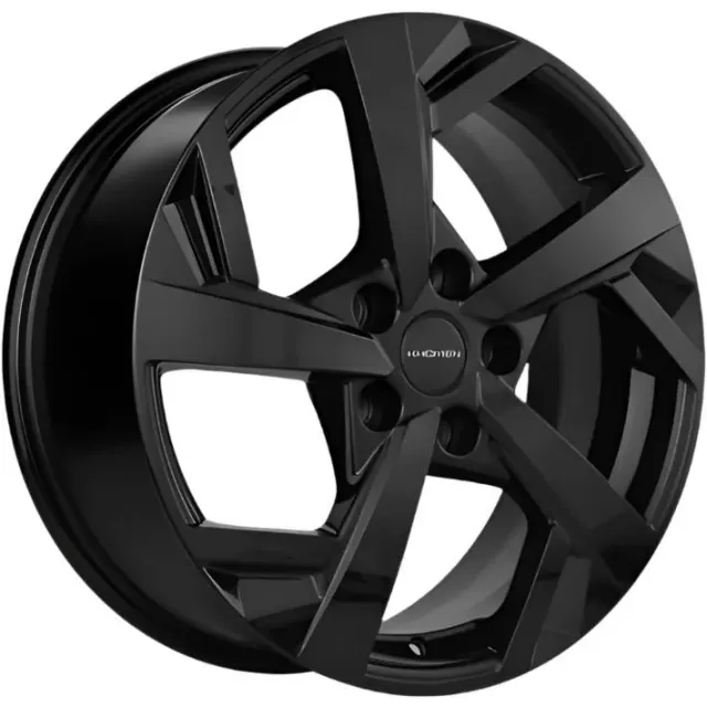 Диски Khomen KHW 1712 7x17 5*114.3 ET53 DIA67.1 Black Литой