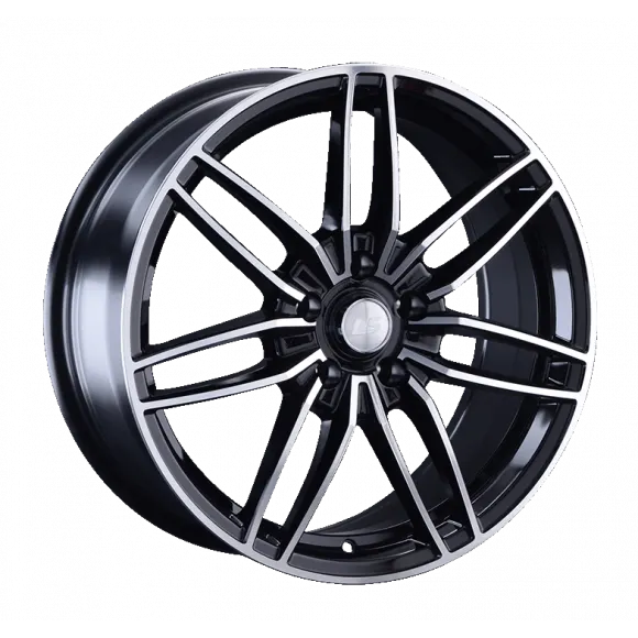 Диски LS 1241 8x18 5*112 ET35 DIA66.6 BKF Литой