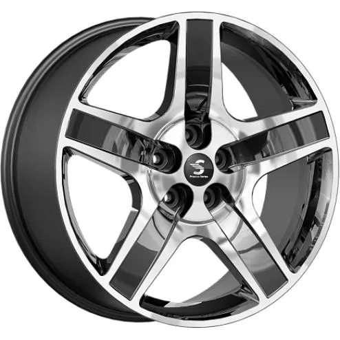 Диски K&K КР008 8.5x20 5*114.3 ET47 DIA67.1 Алмаз черный Литой