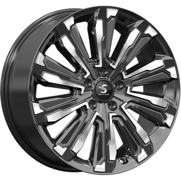 Диски Скад Humber 8x20 5*112 ET33 DIA66.6 Diamond quartz Литой