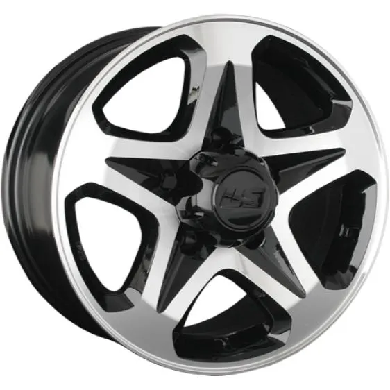 Диски LS 774 7x16 5*139.7 ET5 DIA108.6 BKF Литой