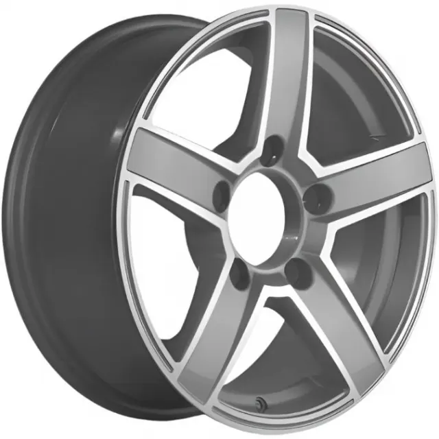 Диски Khomen KHW 1614 6.5x16 5*139.7 ET35 DIA98.5 F-Silver-FP Литой