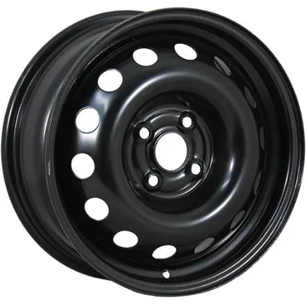 Trebl 64E45M 6x15 4*114.3 ET45 DIA66.1 Silver Штампованный