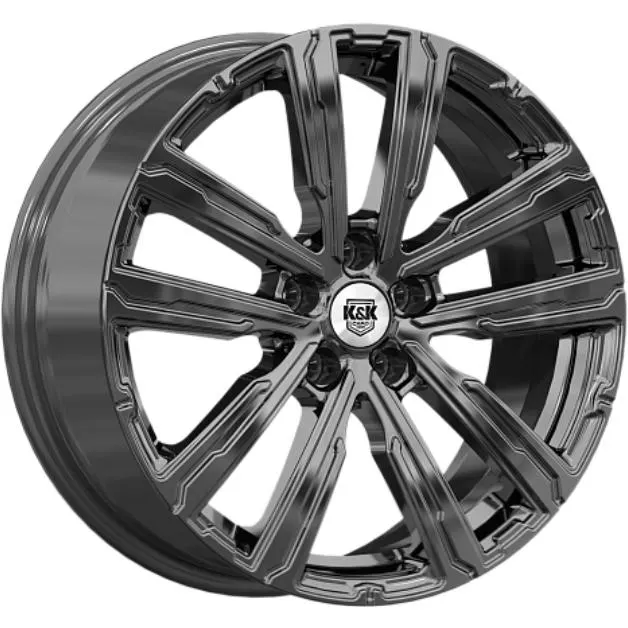 Диски K&K Аламер 7.5x18 5*114.3 ET45 DIA66.1 Кварц Литой