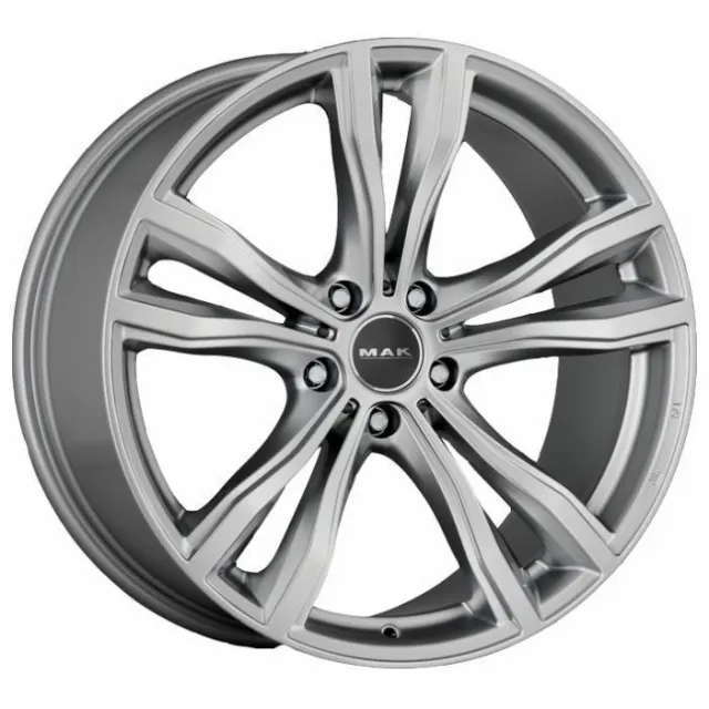 Диски MAK X-Mode 9x19 5*120 ET18 DIA74.1 Silver Литой