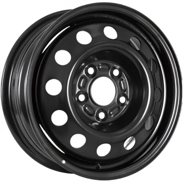 Диски Евразиа Тапо 64D35K 6x15 5*108 ET35 DIA58.1 Black Штампованный