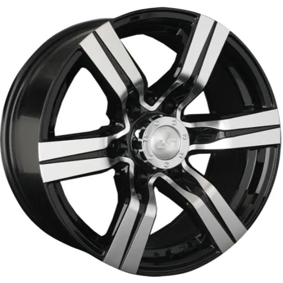Диски LS 767 8x16 6*139.7 ET10 DIA106.1 BKF Литой