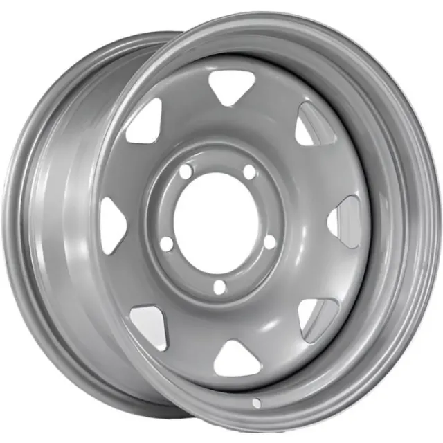 Диски Trebl Off-road 02 8x16 6*139.7 ET10 DIA110.1 Silver Штампованный