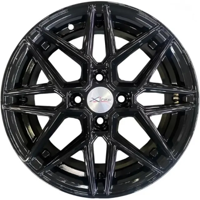 Диски X'trike X-148 6x15 4*100 ET46 DIA60.1 BK Литой